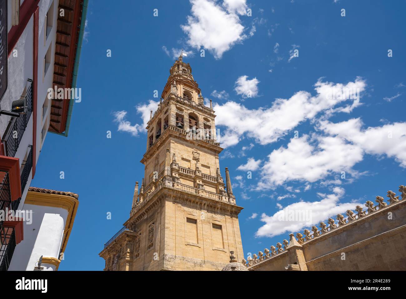 Moschee – Kathedrale von Cordoba Turm – Cordoba, Andalusien, Spanien Stockfoto