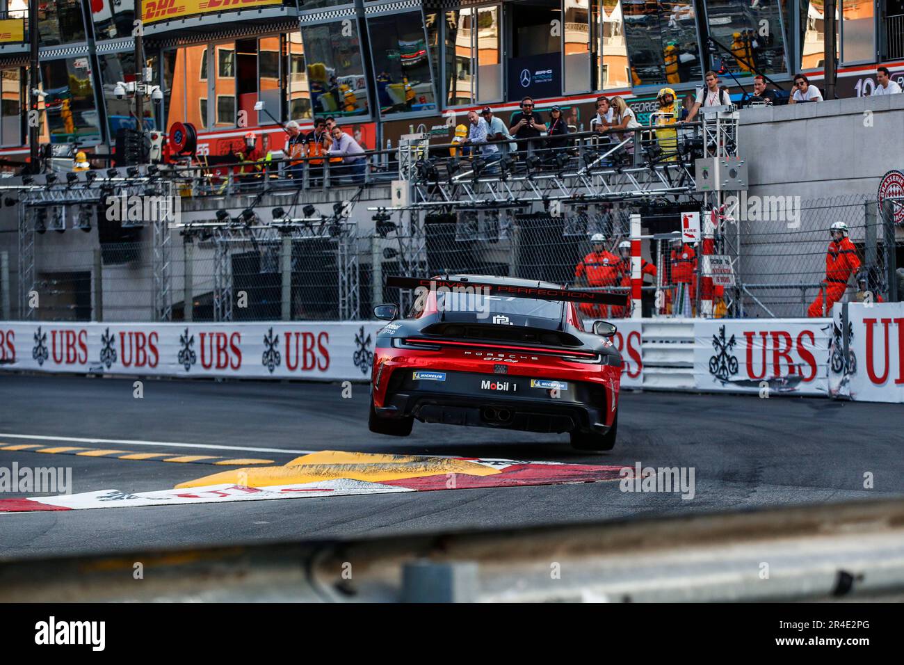 Monte-Carlo, Monaco. 26. Mai 2023. #27 Ghislain Cordeel (B, GP Elite), Porsche Mobil 1 Supercup auf Circuit de Monaco am 26. Mai 2023 in Monte-Carlo, Monaco. (Foto von HIGH TWO) dpa/Alamy Live News Stockfoto