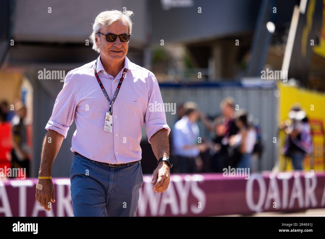 Monte-Carlo, Monaco. 27. Mai 2023. Carlos Sainz Senior (ESP), Grand Prix F1 von Monaco am Circuit de Monaco am 27. Mai 2023 in Monte-Carlo, Monaco. (Foto von HIGH TWO) dpa/Alamy Live News Stockfoto