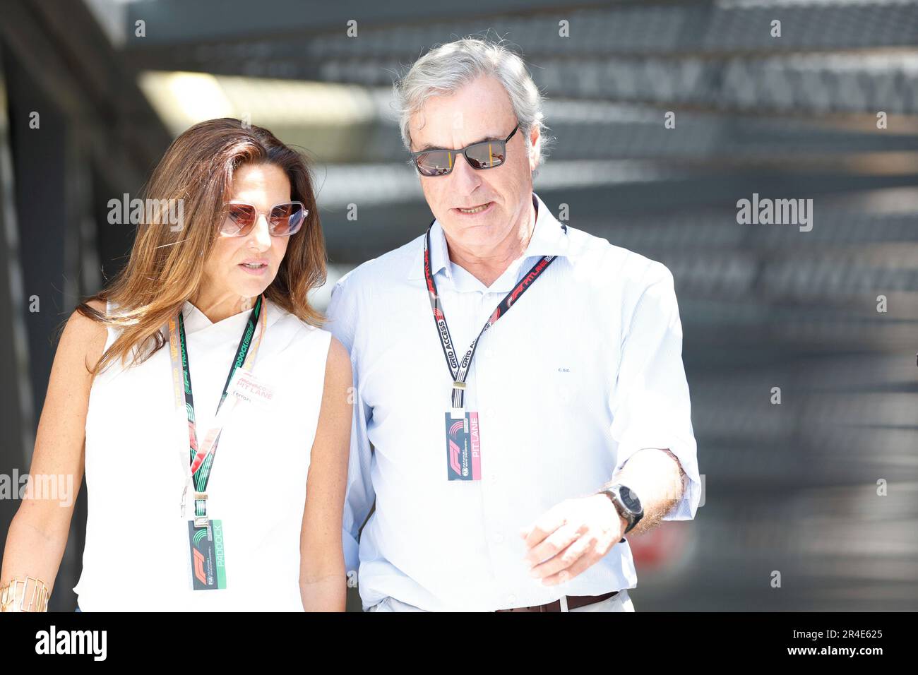Monte-Carlo, Monaco. 26. Mai 2023. Carlos Sainz Senior (ESP), Grand Prix F1 von Monaco am Circuit de Monaco am 26. Mai 2023 in Monte-Carlo, Monaco. (Foto von HIGH TWO) dpa/Alamy Live News Stockfoto