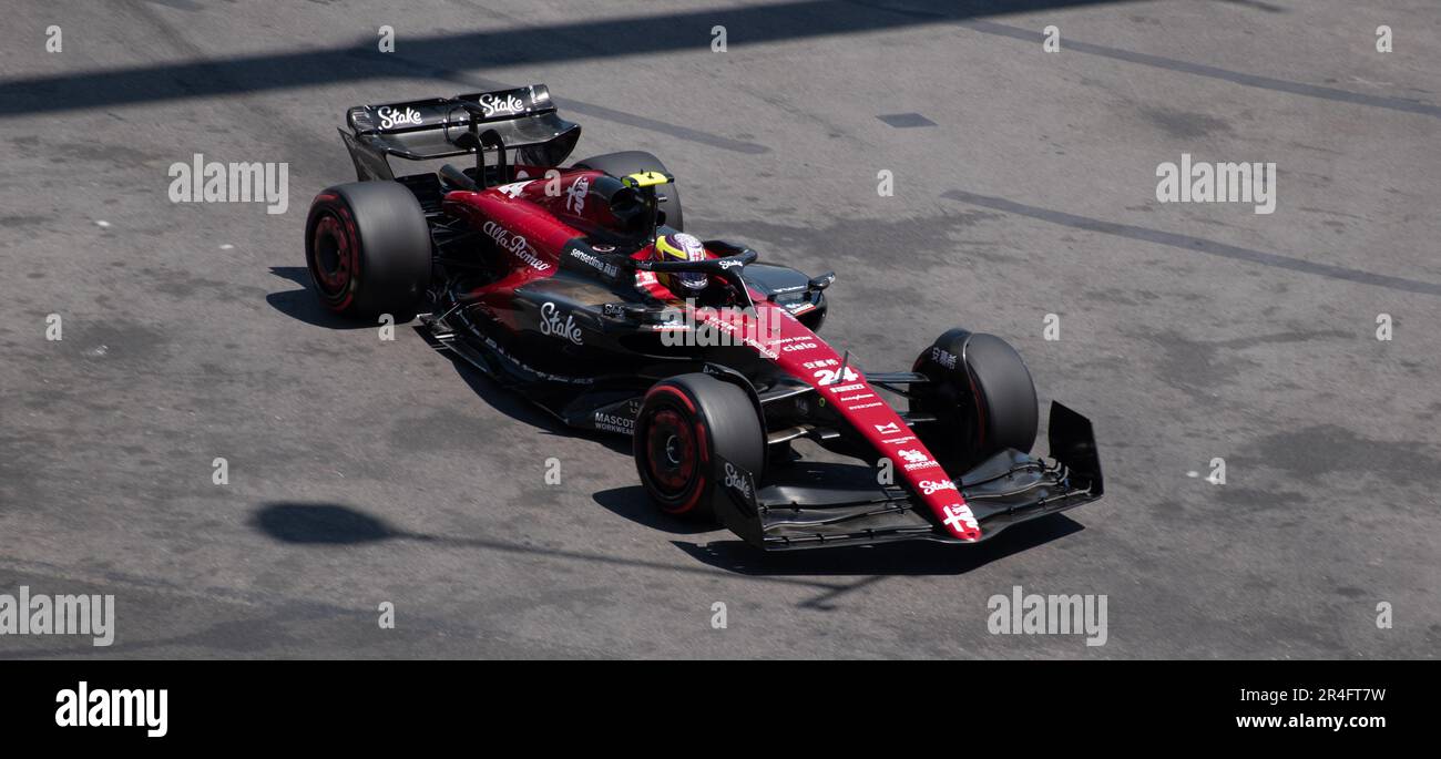 Formel-1-Grand-prix-samstag in Monaco Stockfoto