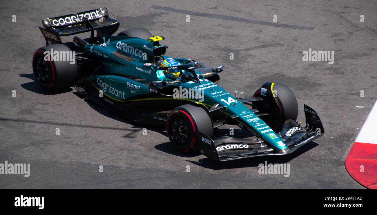 Formel-1-Grand-prix-samstag in Monaco Stockfoto