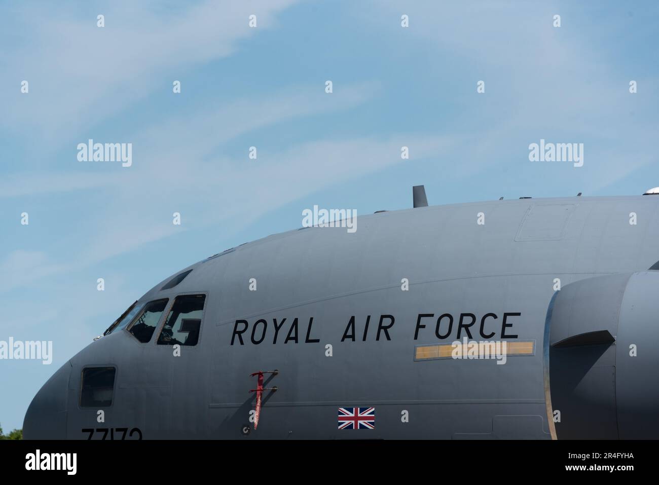 C-17 Globemaster bei der RAF Brize Norton Stockfoto