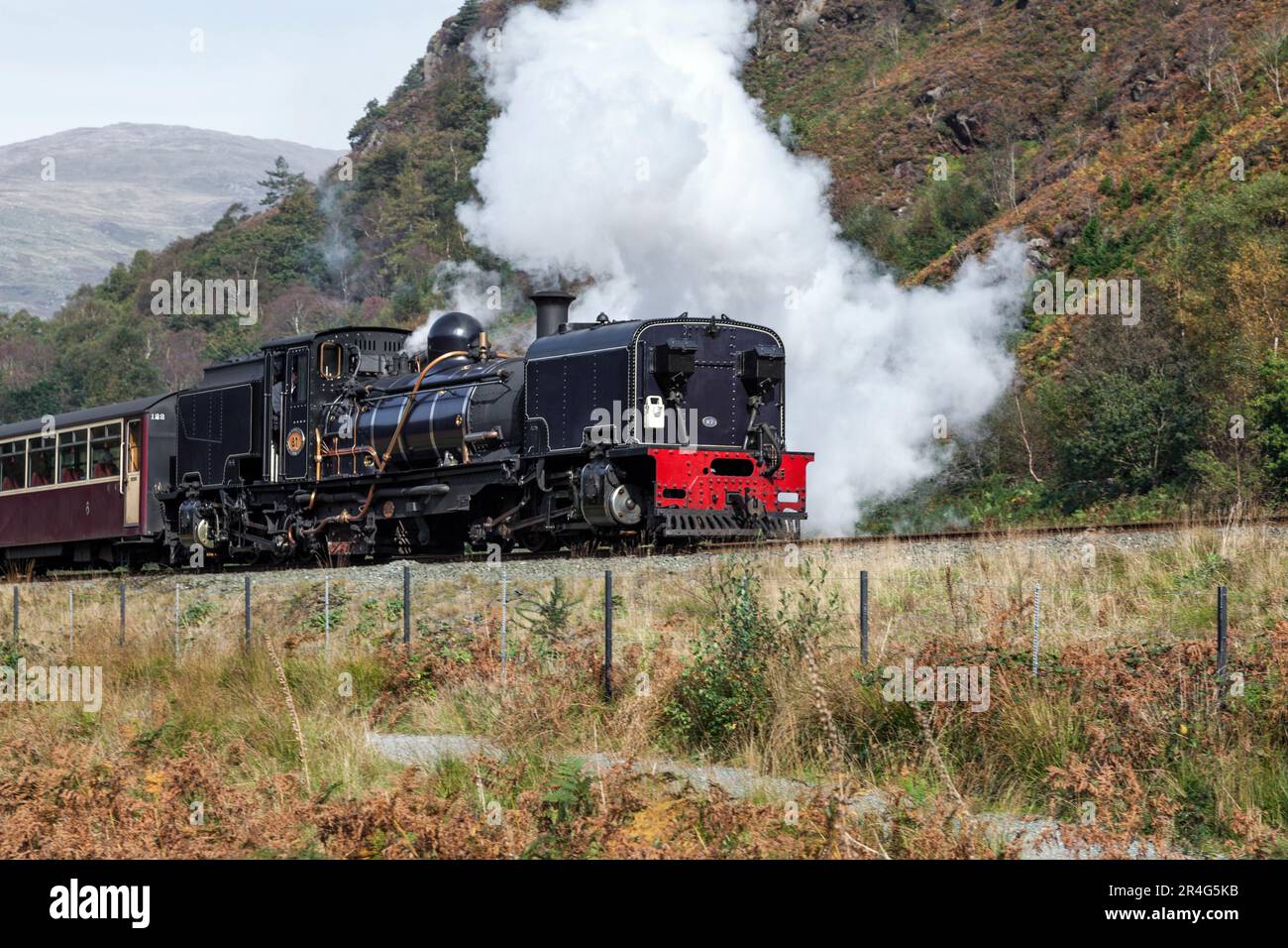 Welsh Highland Railway Stockfoto