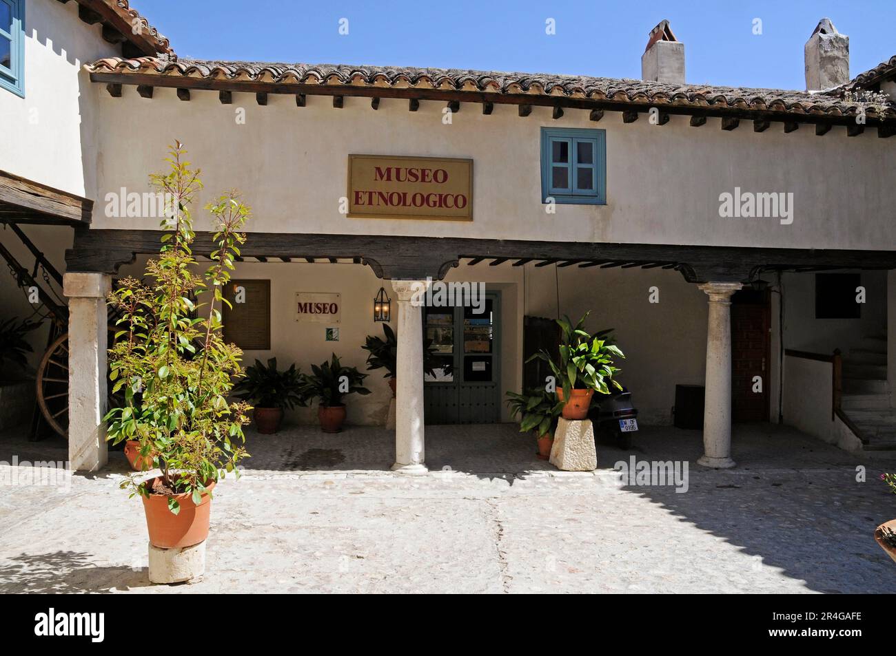 La Posada, ethnologisches Museum, Chinchon, Provinz Madrid, Spanien Stockfoto