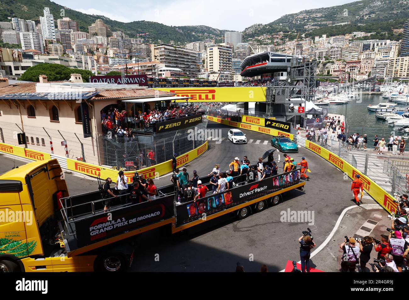 Monte Carlo, Monaco. 28. Mai 2023. Fahrerparade. Formel-1-Weltmeisterschaft, Rd 7, Monaco Grand Prix, Sonntag, 28. Mai 2023. Monte Carlo, Monaco. Kredit: James Moy/Alamy Live News Stockfoto