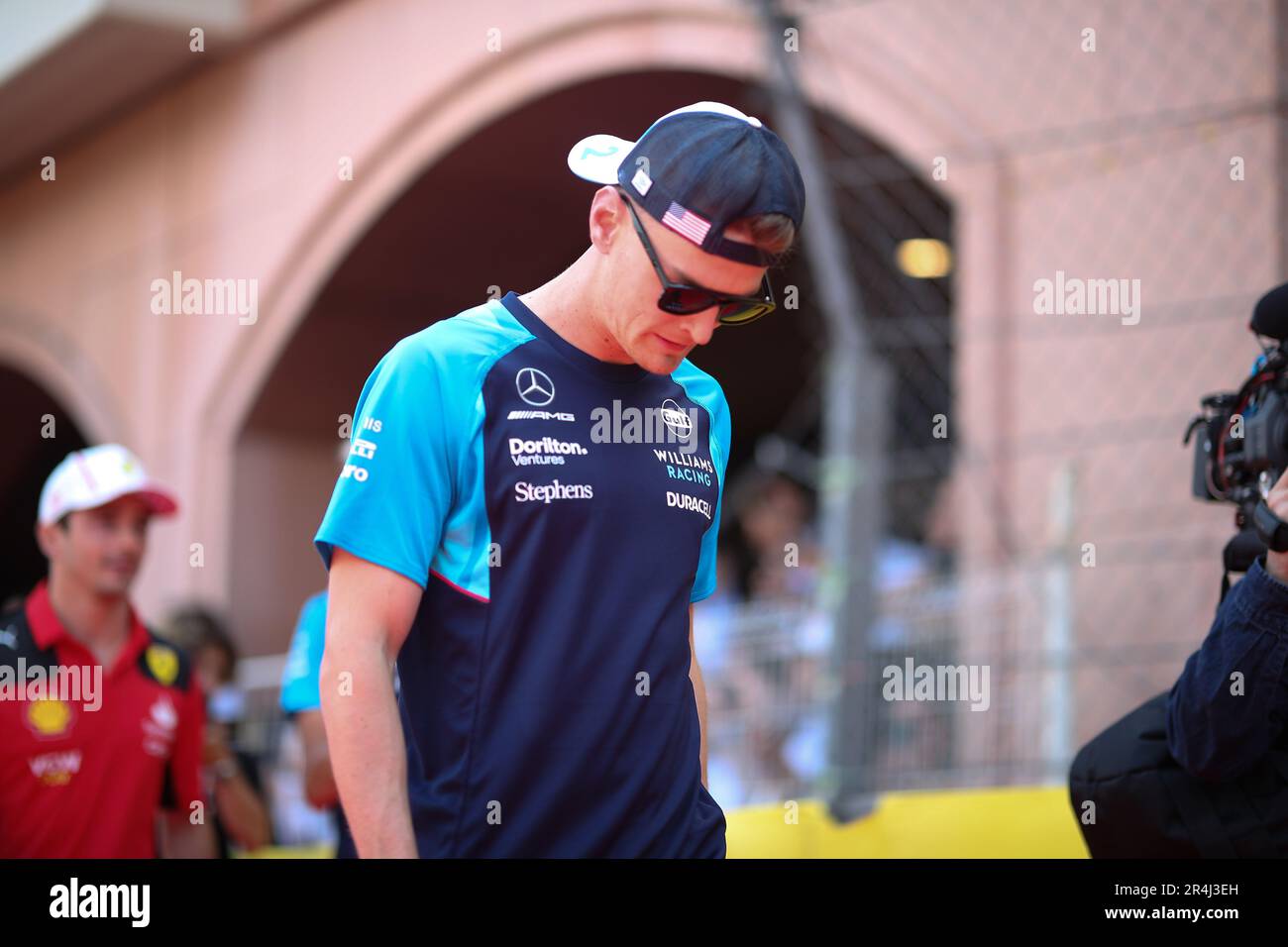 #02 Logan SarSergeant Williams Racing Mercedes während des Monaco GP, 25-28. Mai 2023 in Montecarlo, Formel 1 Weltmeisterschaft 2023. Stockfoto