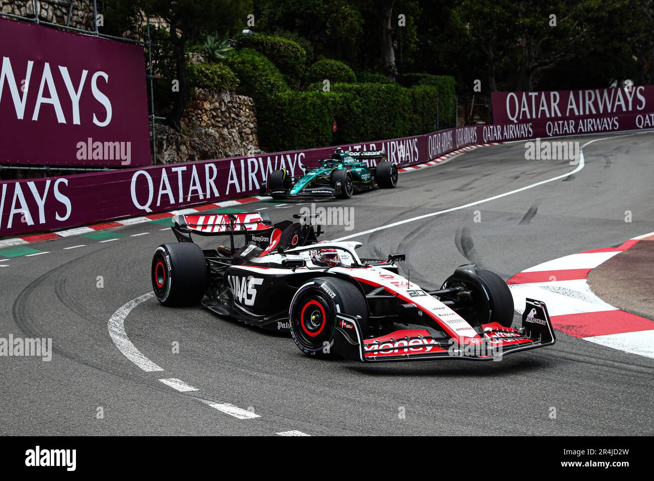 #20 Kevin Magnussen, Haas während des Monaco GP, 25-28. Mai 2023 in Montecarlo, Formel 1 Weltmeisterschaft 2023. Stockfoto