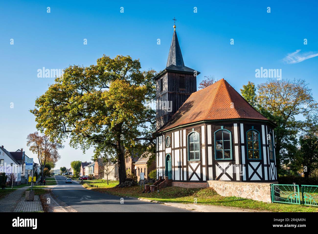 Dorfkirche Altlüdersdorf, Gransee, Brandenburg, Deutschland Stockfoto