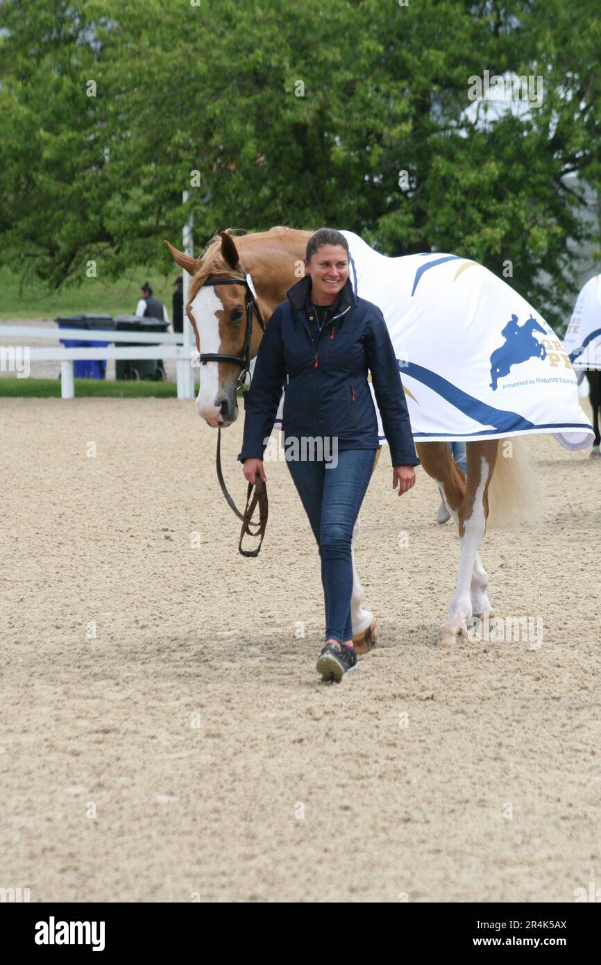 Land Rover Kentucky Three Day Event 2023 im Kentucky Horse Park-Lexington, Kentucky, USA. Stockfoto