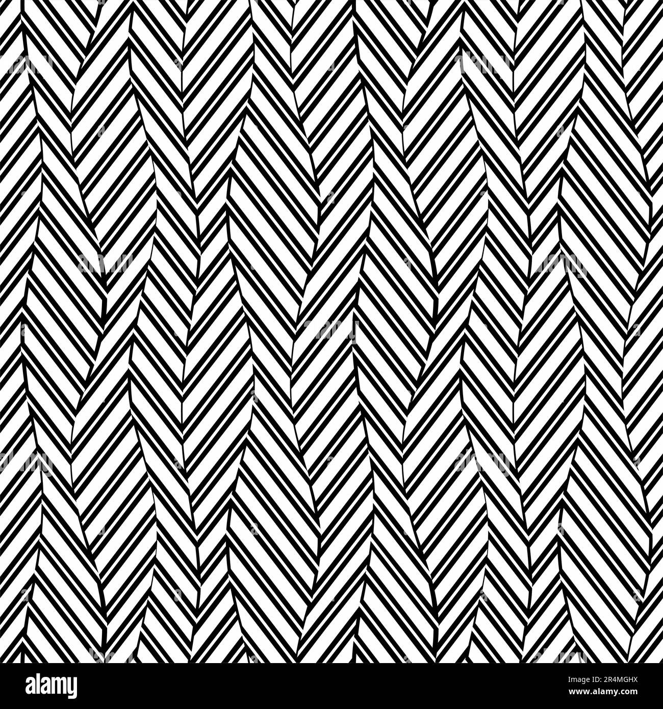 Nahtlose Muster mit Wellen. Stock Vektor