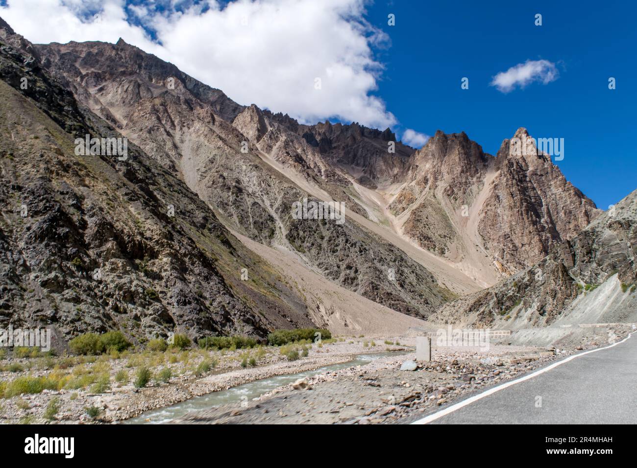 Wunderschönes und unerforschtes Nelong Valley in Uttarakhand Stockfoto