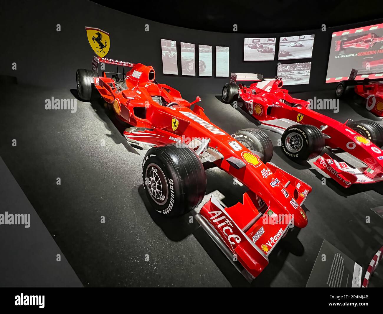 Maranello, Modena, Italien - 21. Mai 2033: Aus dem Museum Ferrari Maranello Stockfoto