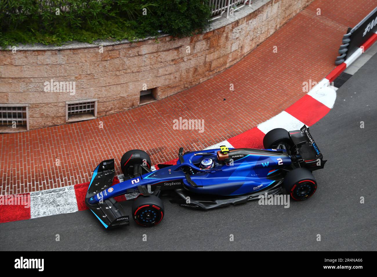 Logan Sargeant of Williams Racing während des Grand Prix F1 von Monaco am Circuit de Monaco am 28. Mai 2023 in Monte-Carlo, Monaco. Stockfoto