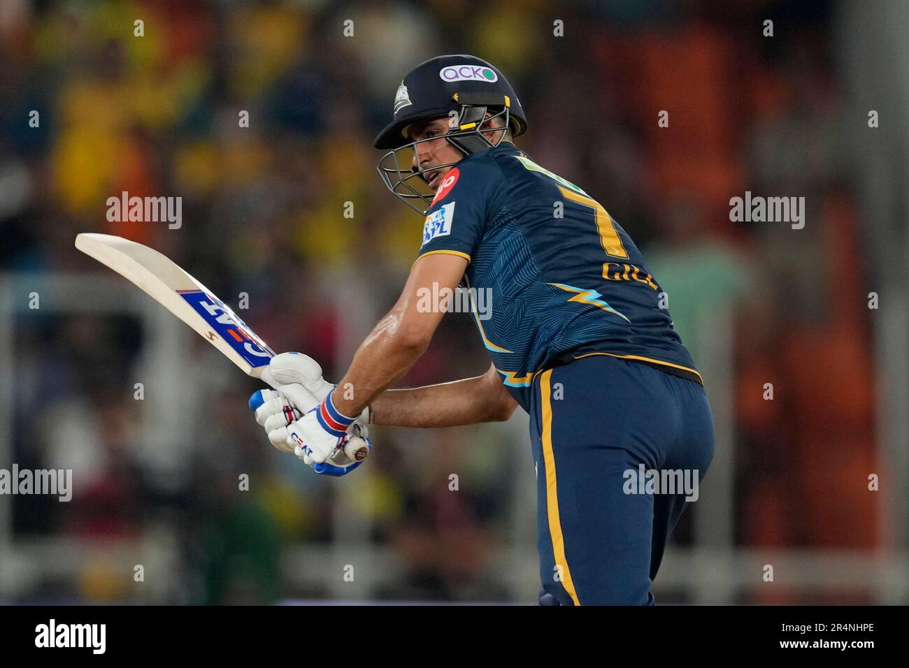 Gujarat Titans' Shubman Gill Bats During The Indian Premier League ...