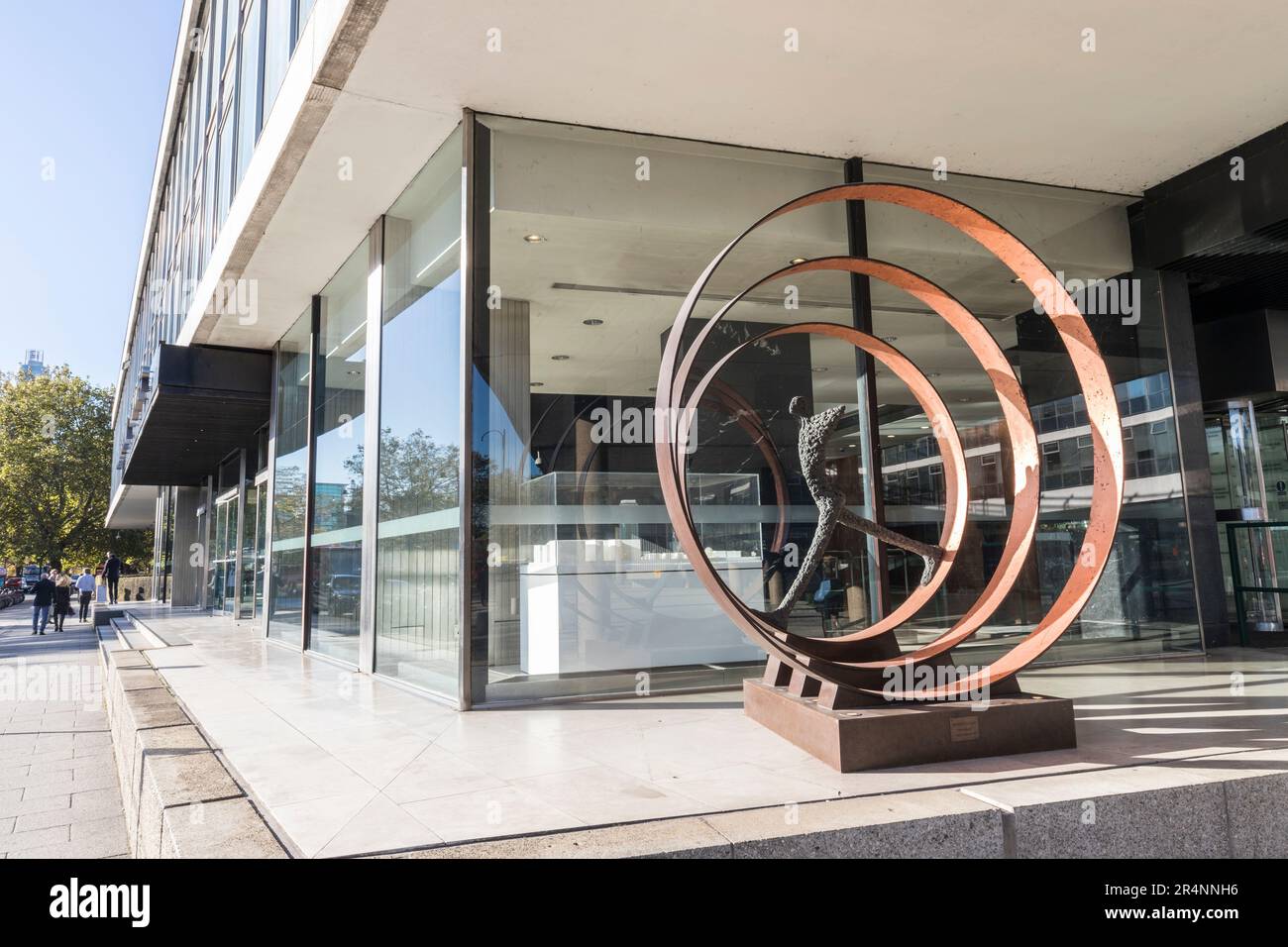 Kunst im Millbank Tower, City of Westminster, London, England, Großbritannien Stockfoto