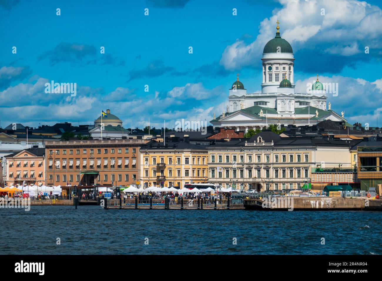 Hafengebiet Von Helsinki Stockfoto