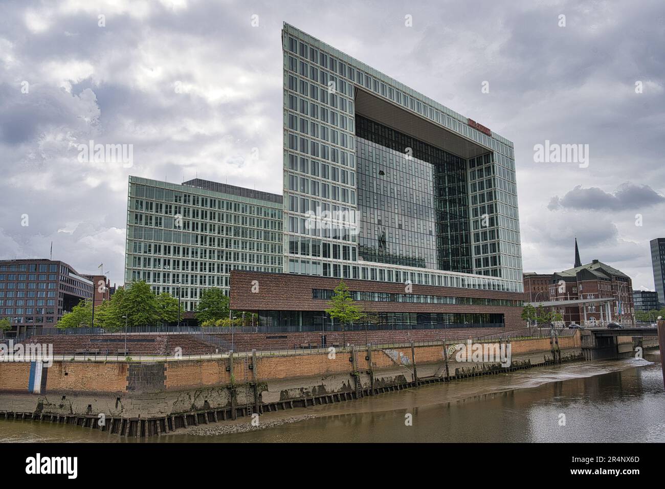 Hamburg, Hansestadt, Norddeutschland, Waterkant, Haus, Haus, Gebäude, der Spiegel, Spiegel, Spiegel-Haus, Stockfoto