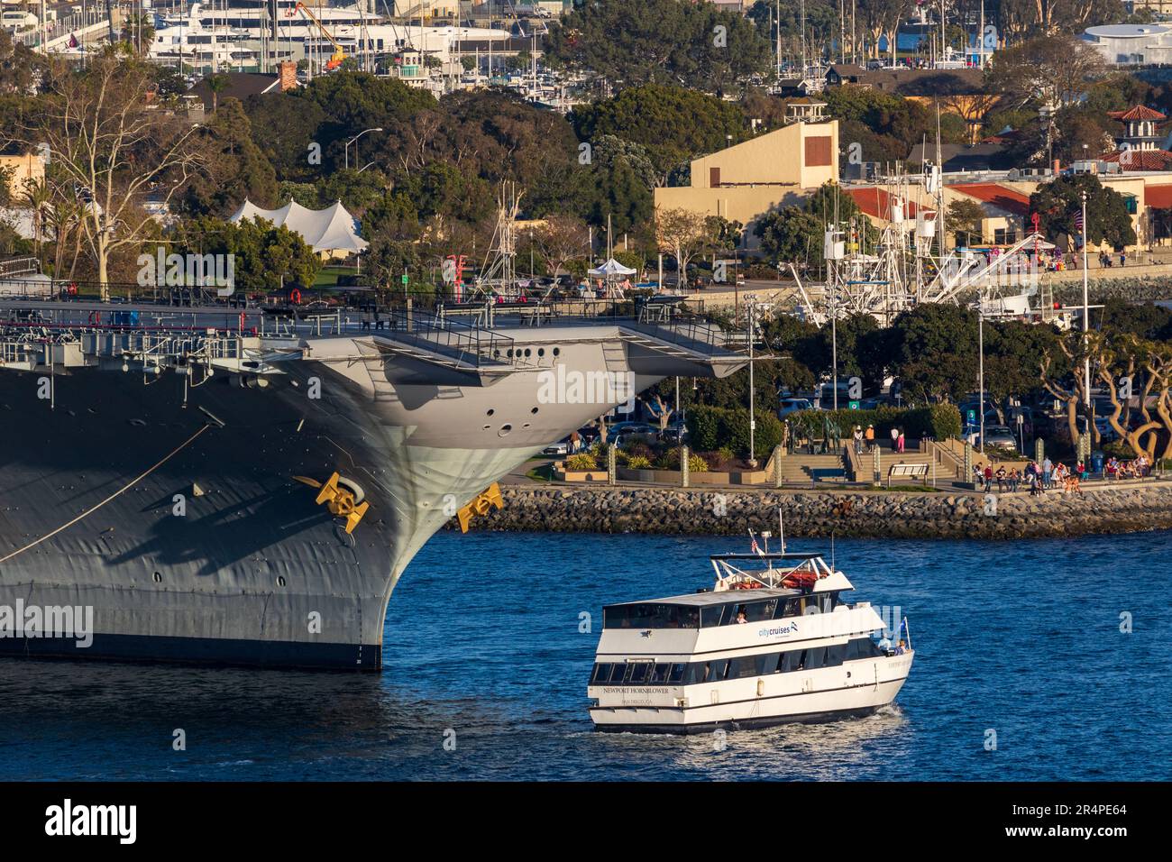 Aircraft Carrier Midway, San Diego, Kalifornien, USA Stockfoto