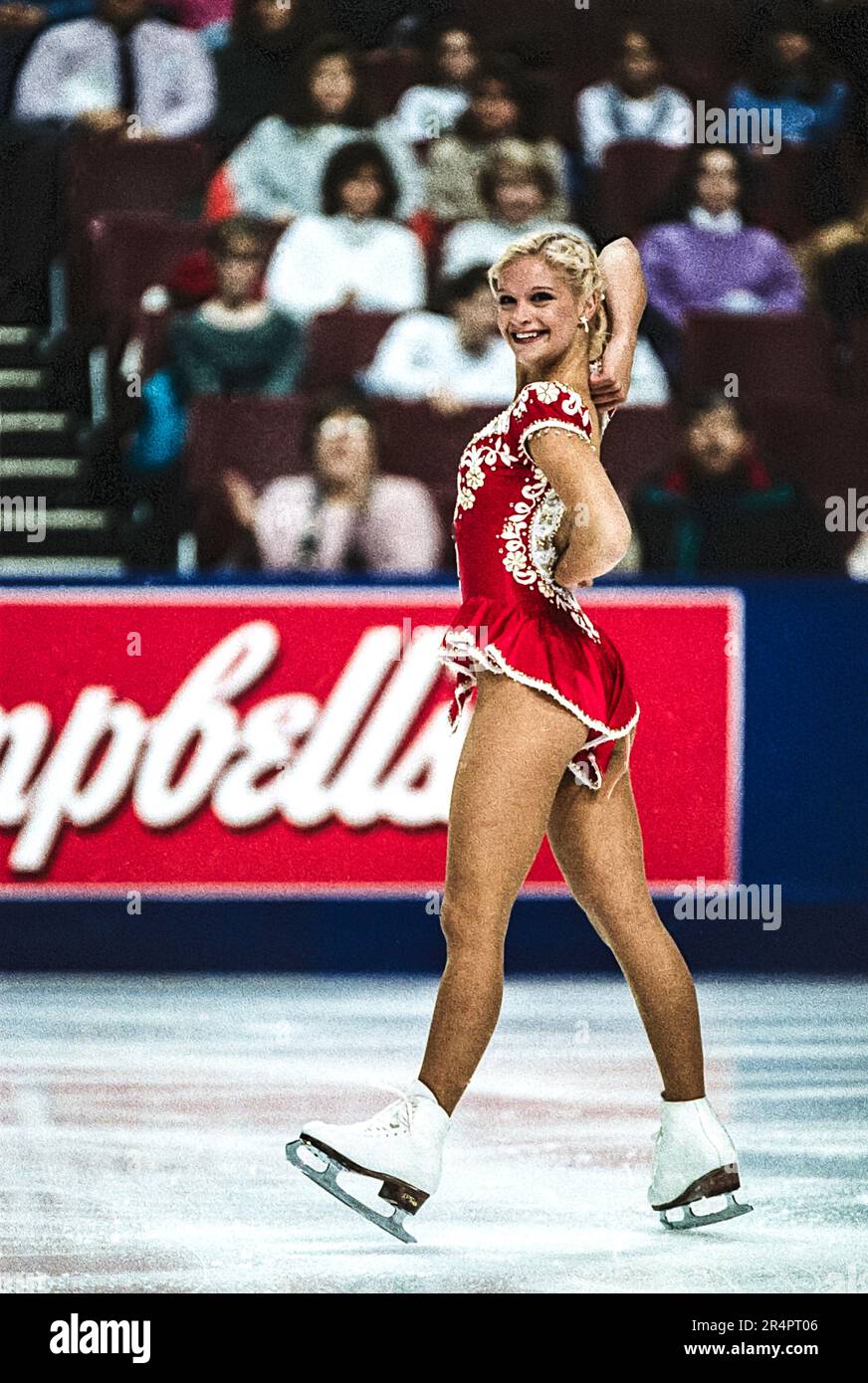 Nicole Bobek bei der 1996 USPS Pro-am Challenge Skating Stockfoto