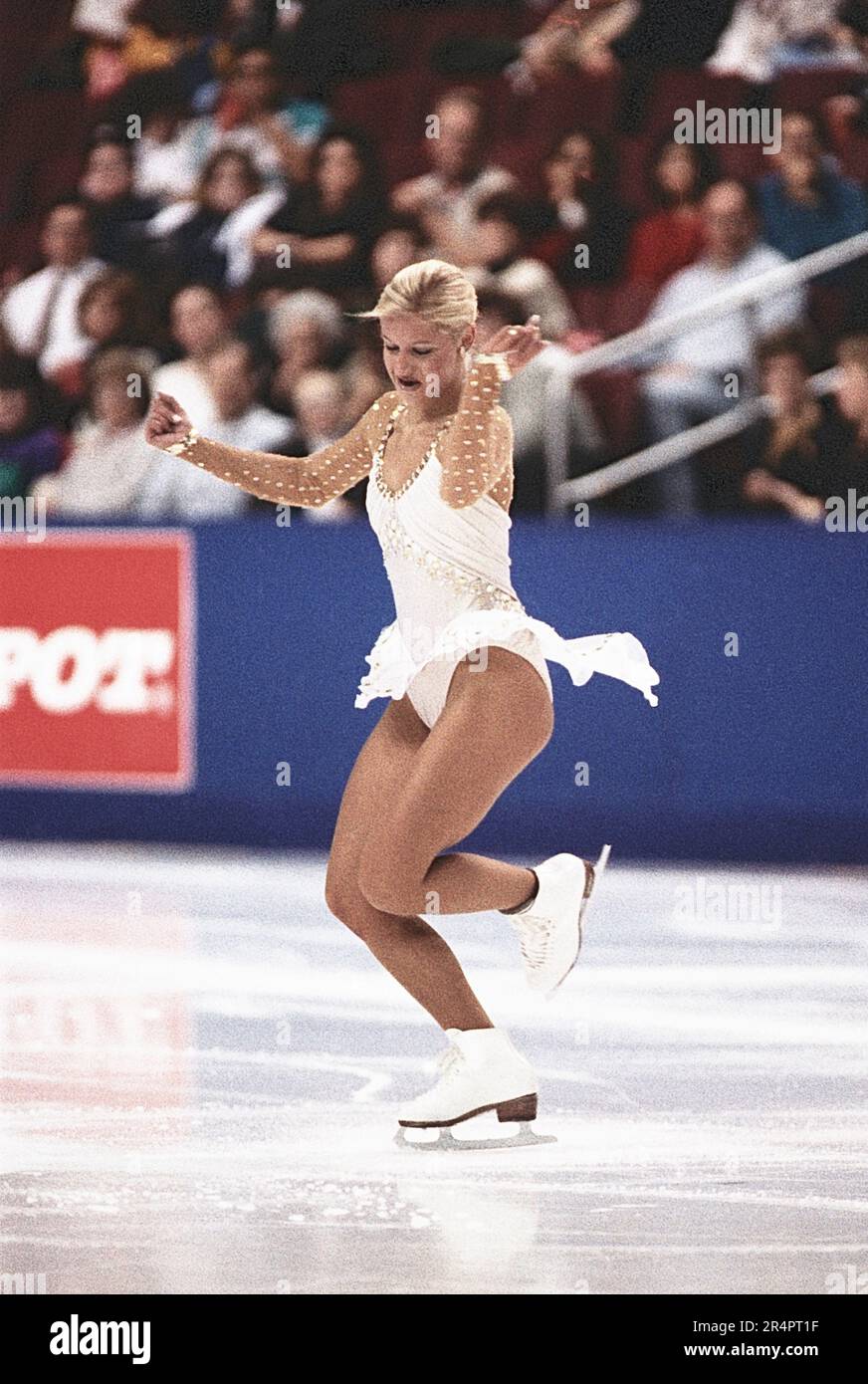 Nicole Bobek bei der 1996 USPS Pro-am Challenge Skating Stockfoto