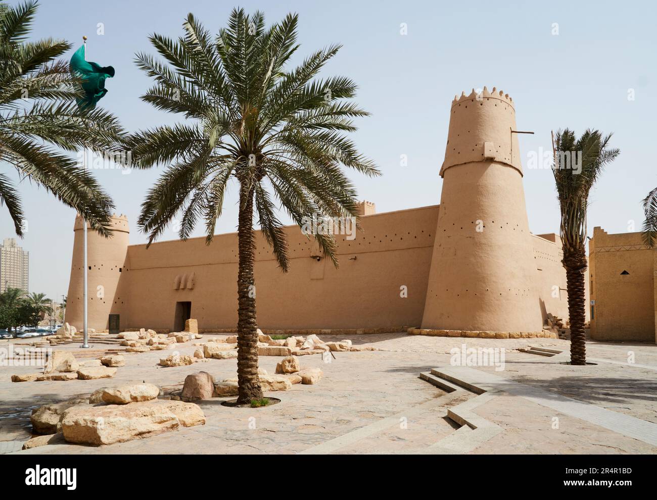 Festung Masmak, Riad, Saudi-Arabien Stockfoto