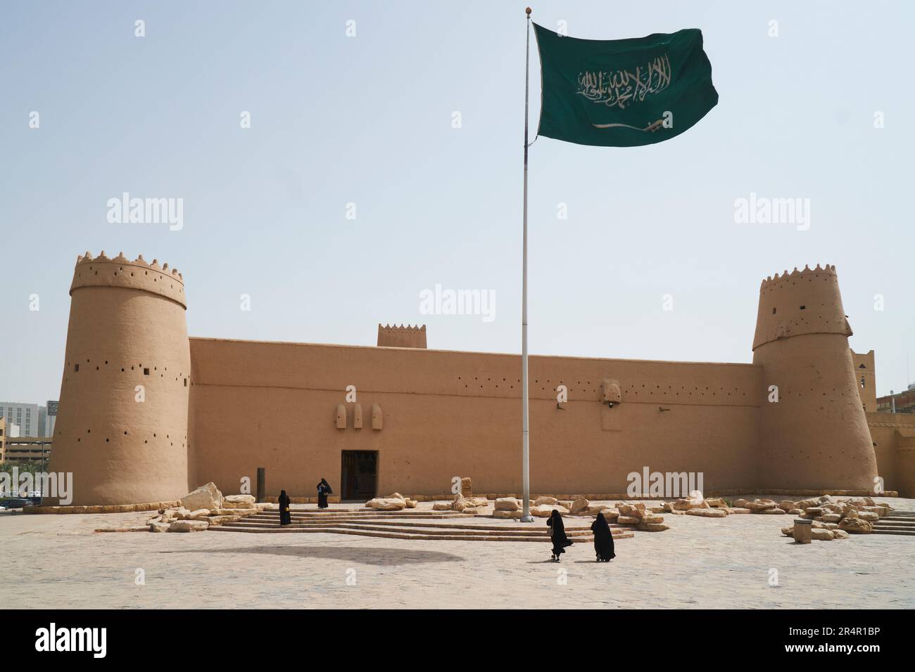 Festung Masmak, Riad, Saudi-Arabien Stockfoto