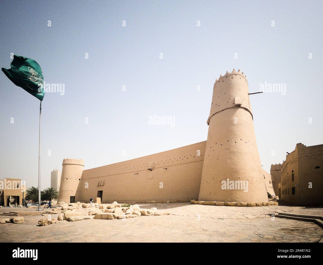 Festung Masmak, Riad, Saudi-Arabien Stockfoto