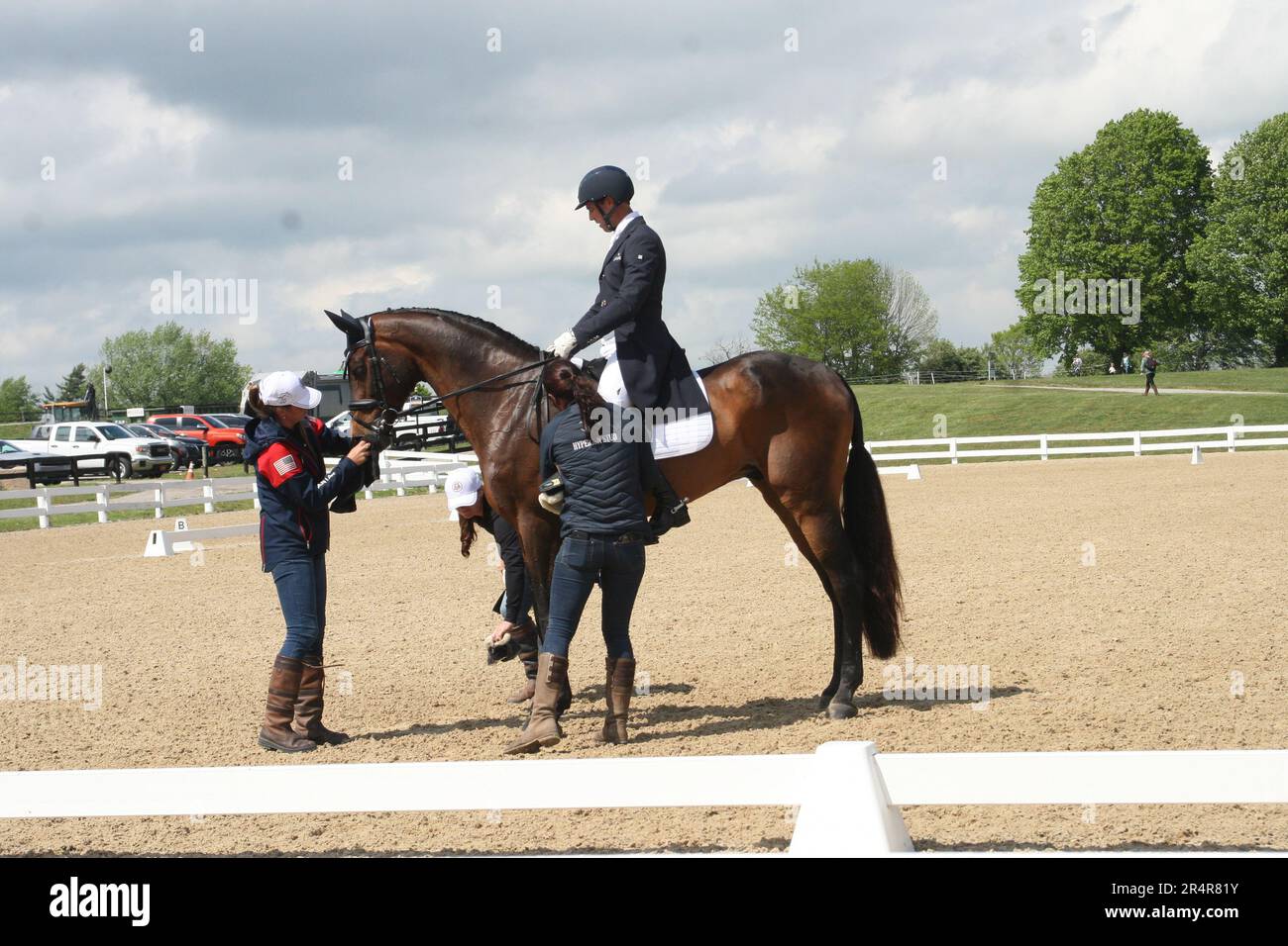 Land Rover Kentucky Three Day Event 2023 im Kentucky Horse Park-Lexington, Kentucky, USA. Stockfoto