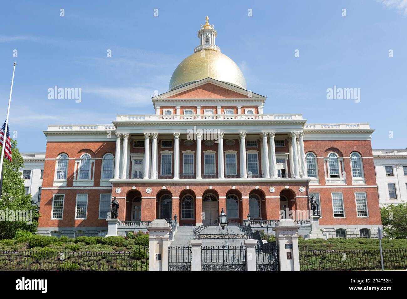 USA, Massachusetts, Boston, Massachusetts State House. Stockfoto