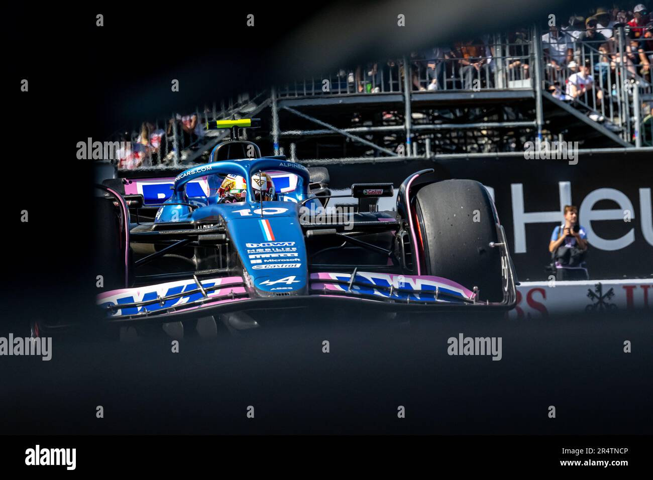 Monaco, Monaco. 28. Mai 2023. CIRCUIT DE MONACO, MONACO - MAI 27: Pierre Gasly, Alpine A523 während des Grand Prix von Monaco am Circuit de Monaco am Samstag, den 27. Mai 2023 in Monte Carlo, Monaco. (Foto: Michael Potts/BSR Agency) Kredit: BSR Agency/Alamy Live News Stockfoto