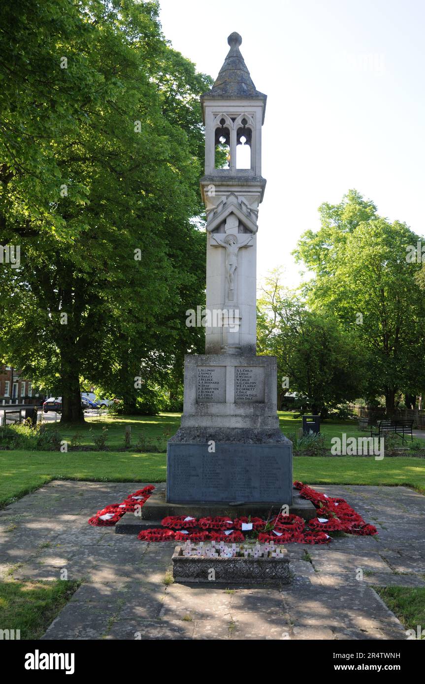 War Memorial, Beaconsfield, Buckinghamshire Stockfoto