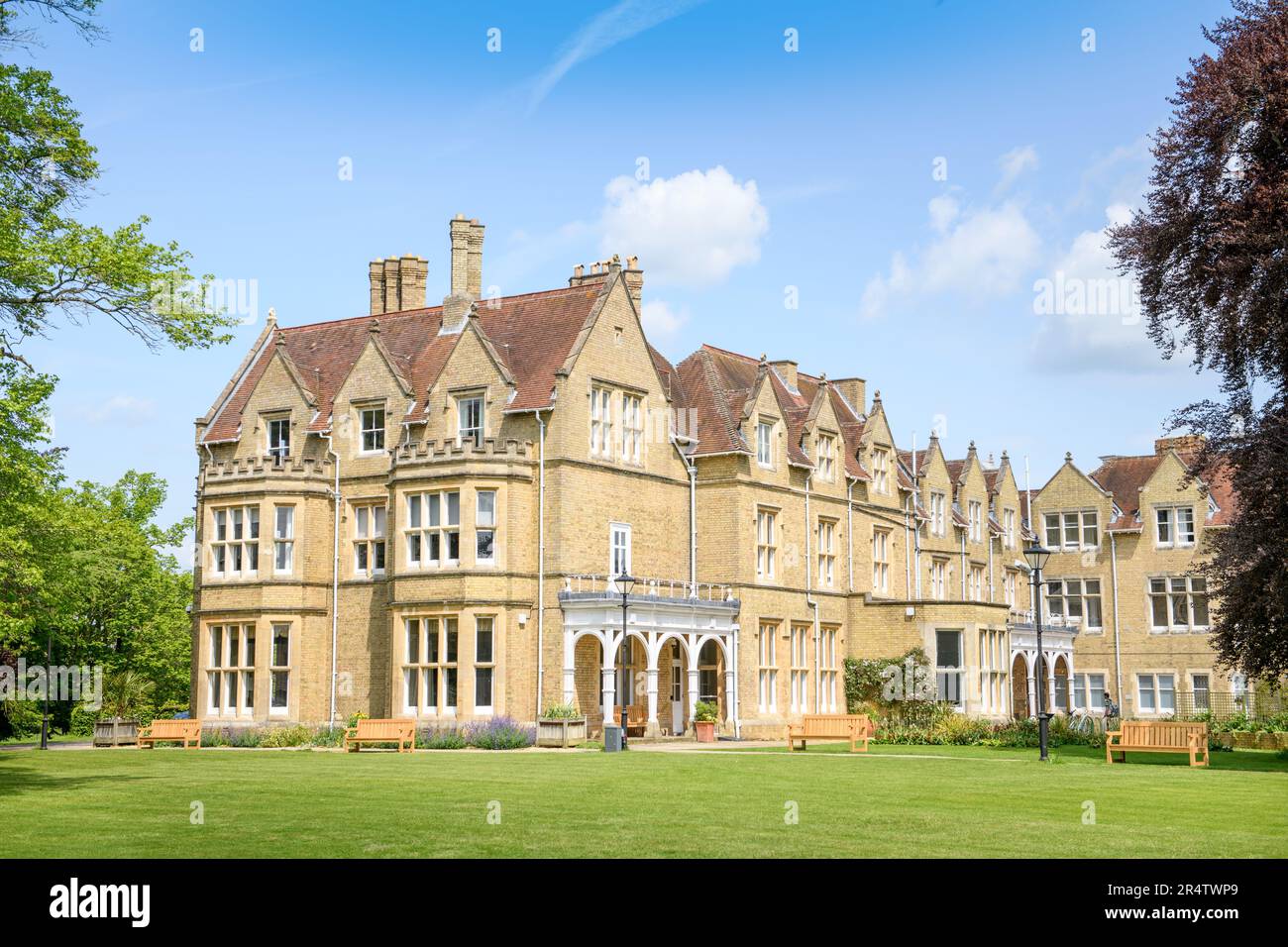 Das South Building am St Hilda's College, Oxford University UK Stockfoto