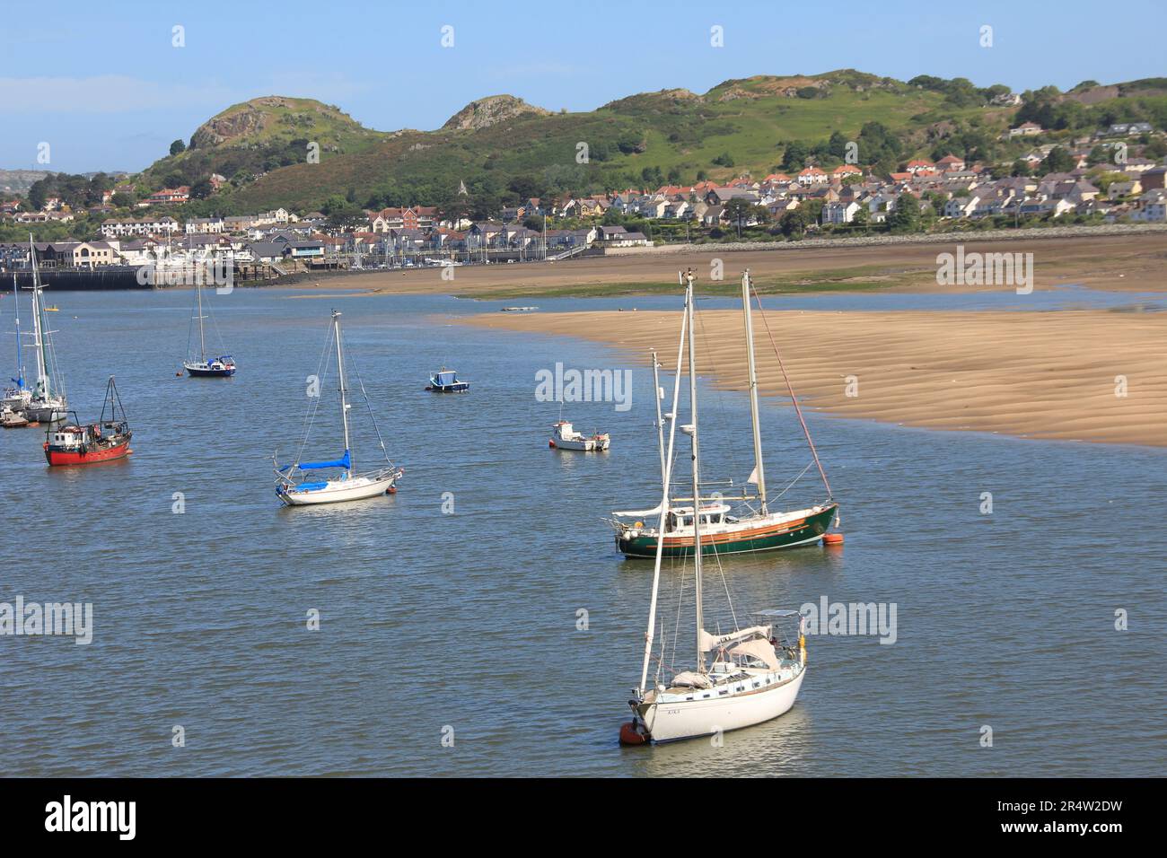 Conwy Stockfoto