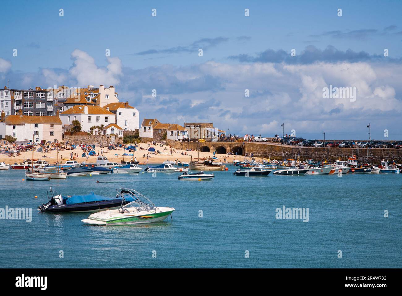 St Ives Strand Stockfoto