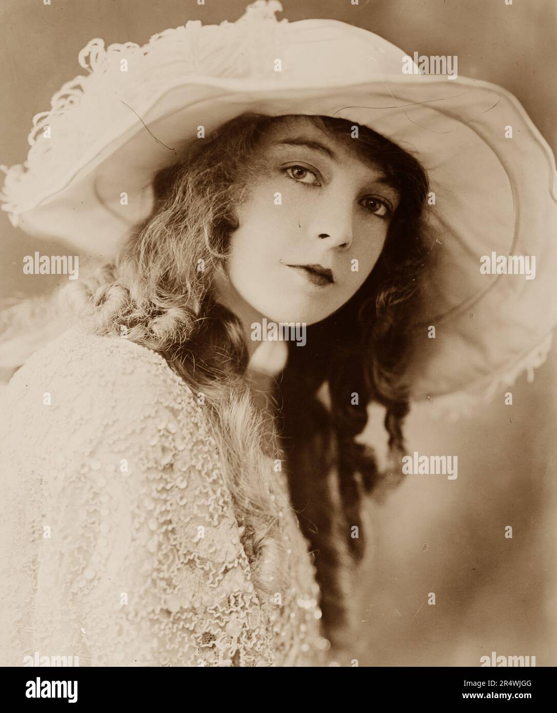Foto der Schauspielerin Lillian Gish (1893-1993) veraltet 1922 Stockfoto