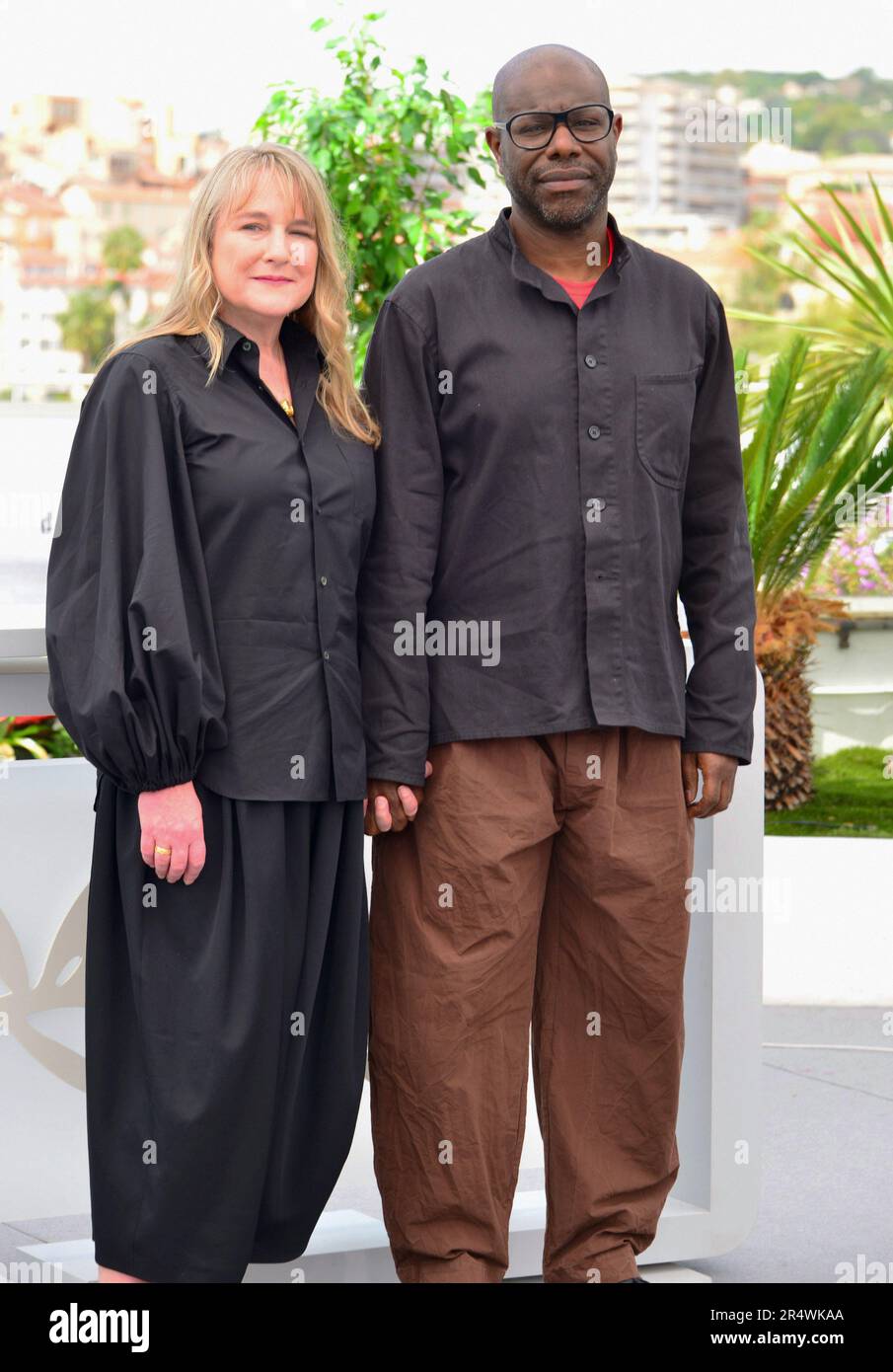 Bianca Stigter, Steve McQueen Fotoaufruf des Films „Occuped City“ 76. Cannes Film Festival 18. Mai 2023 Stockfoto