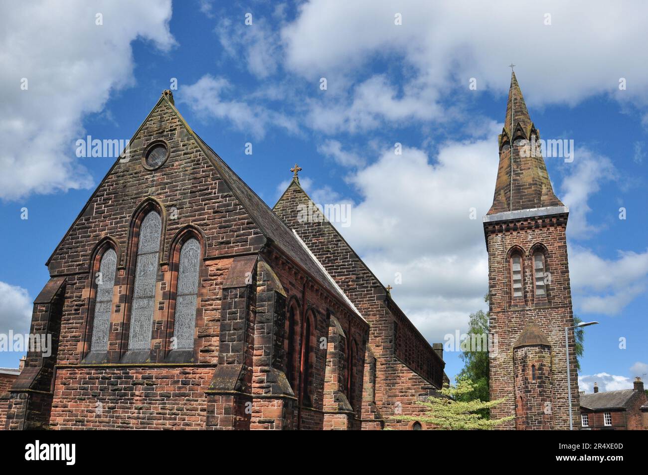 St. John's Scottish Episcopal Church, Newall Place, Dumfries, Dumfries und Galloway, Schottland, UK Stockfoto