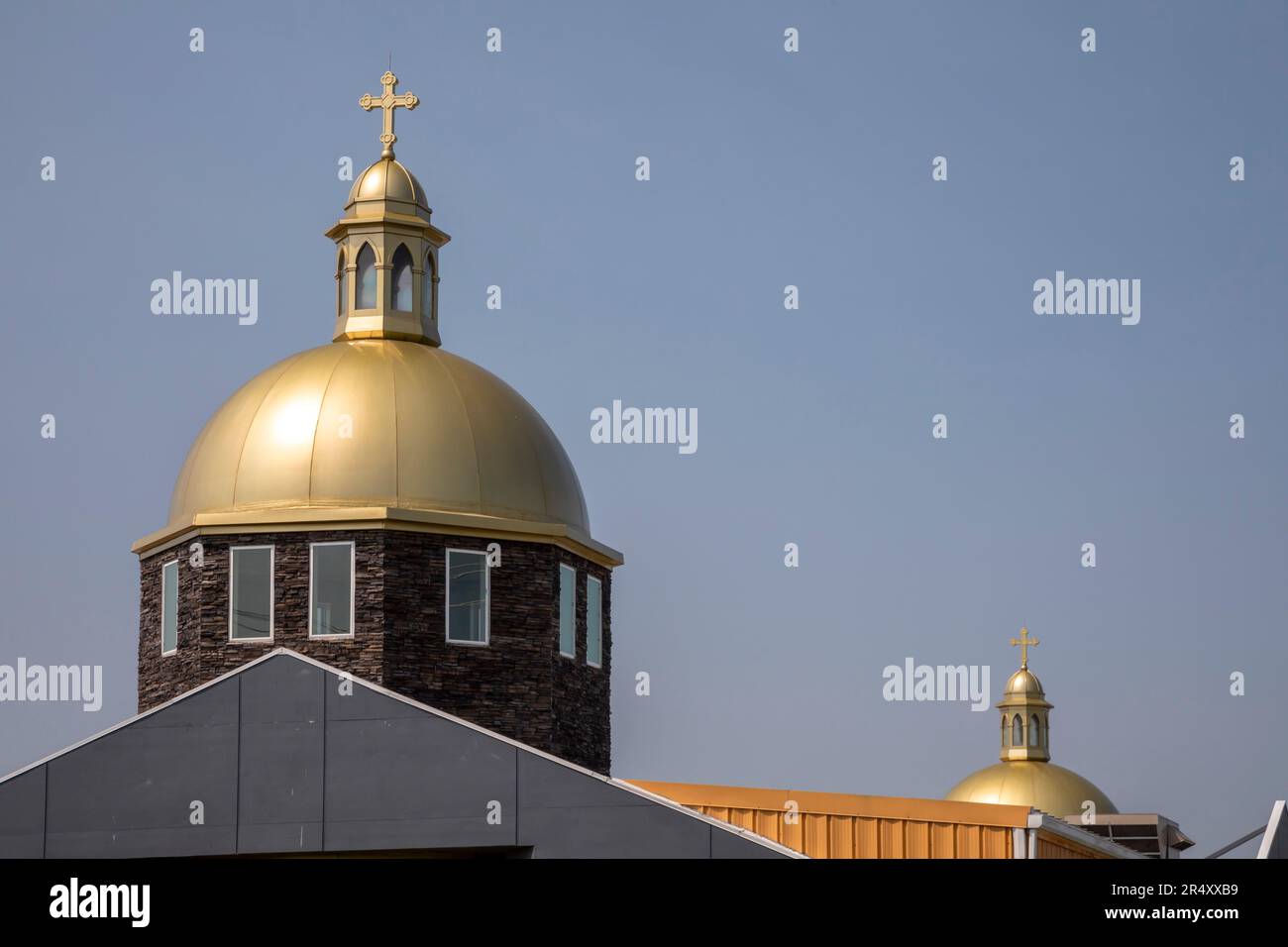 Colmar Manor, Maryland - Die Eritreische Orthodoxe Kirche Medhane Alem. Stockfoto