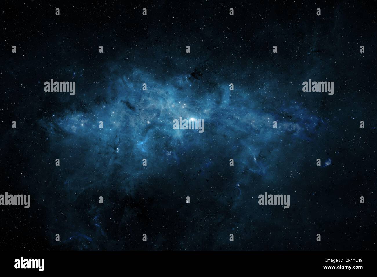 Nebel und Galaxien im Weltraum. Das Zentrum der Milchstraße ist voller Staub. Wunderschöne Science-Fiction-Tapete. Elemente dieses Bildes, bereitgestellt von der NASA. Stockfoto