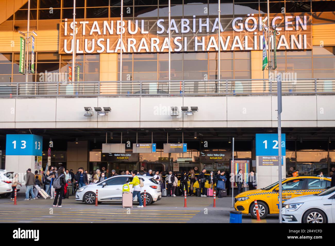 Sabiha Gokcen International Airport Building, Istanbul, Türkei Stockfoto