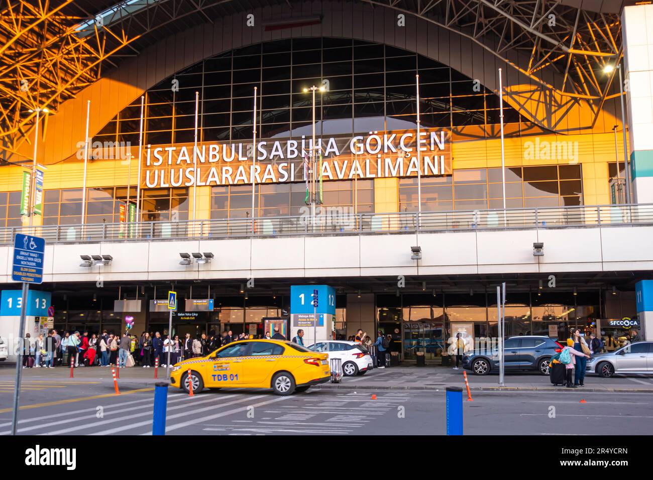 Sabiha Gokcen International Airport Building, Istanbul, Türkei Stockfoto