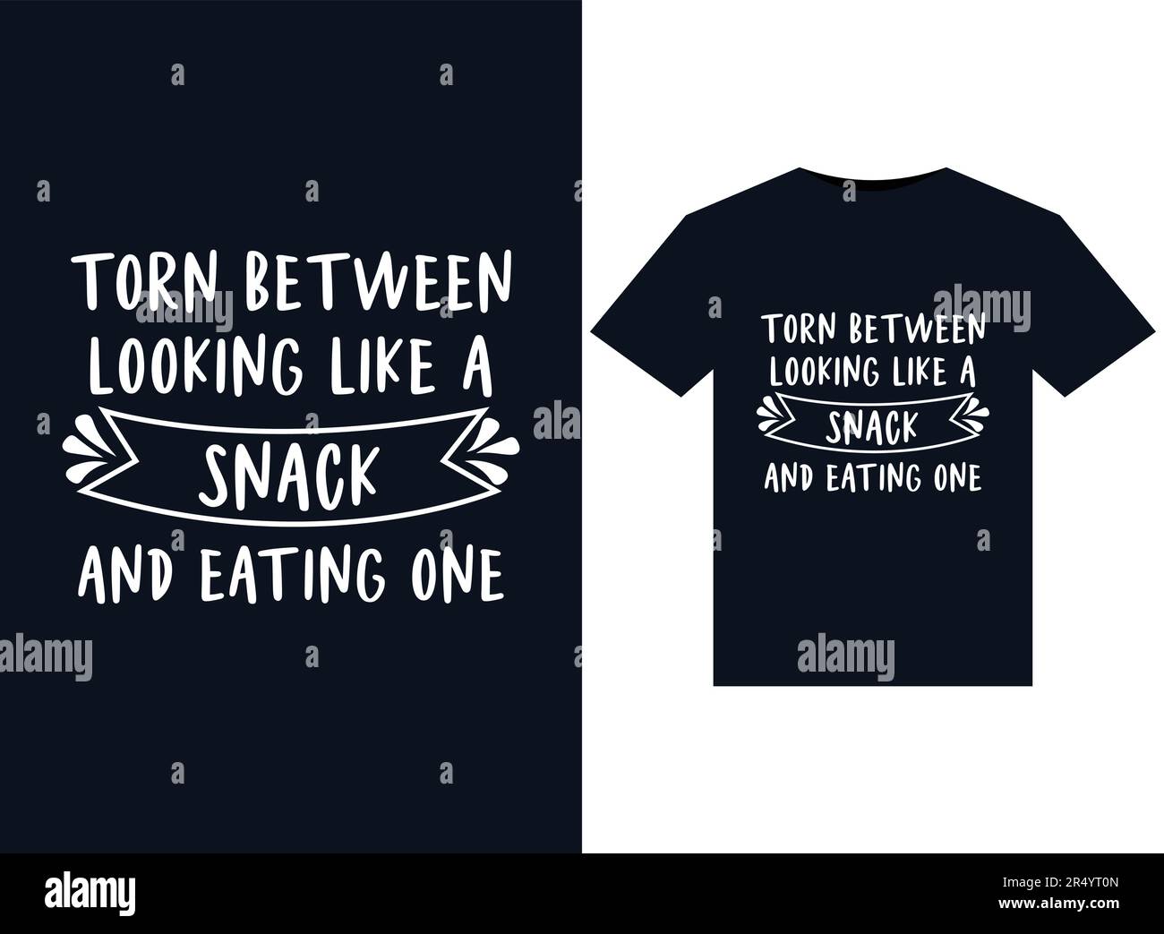 Für das PrintreadyTShirtsDesign ist die Illustration zwischen