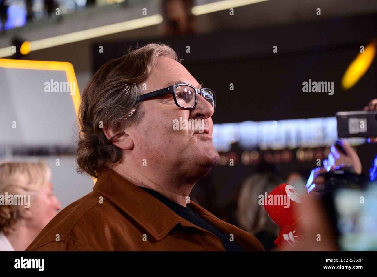 30. Mai 2023, Mexiko-Stadt, Mexiko: Produzent Lorenzo di Bonaventura besucht den roten Teppich der Transformers: Rise of the Beasts Film Premiere in Cinepolis Perisur, am 30. Mai 2023 in Mexiko-Stadt, Mexiko. (Foto: Carlos Tischler/Eyepix Group) Stockfoto