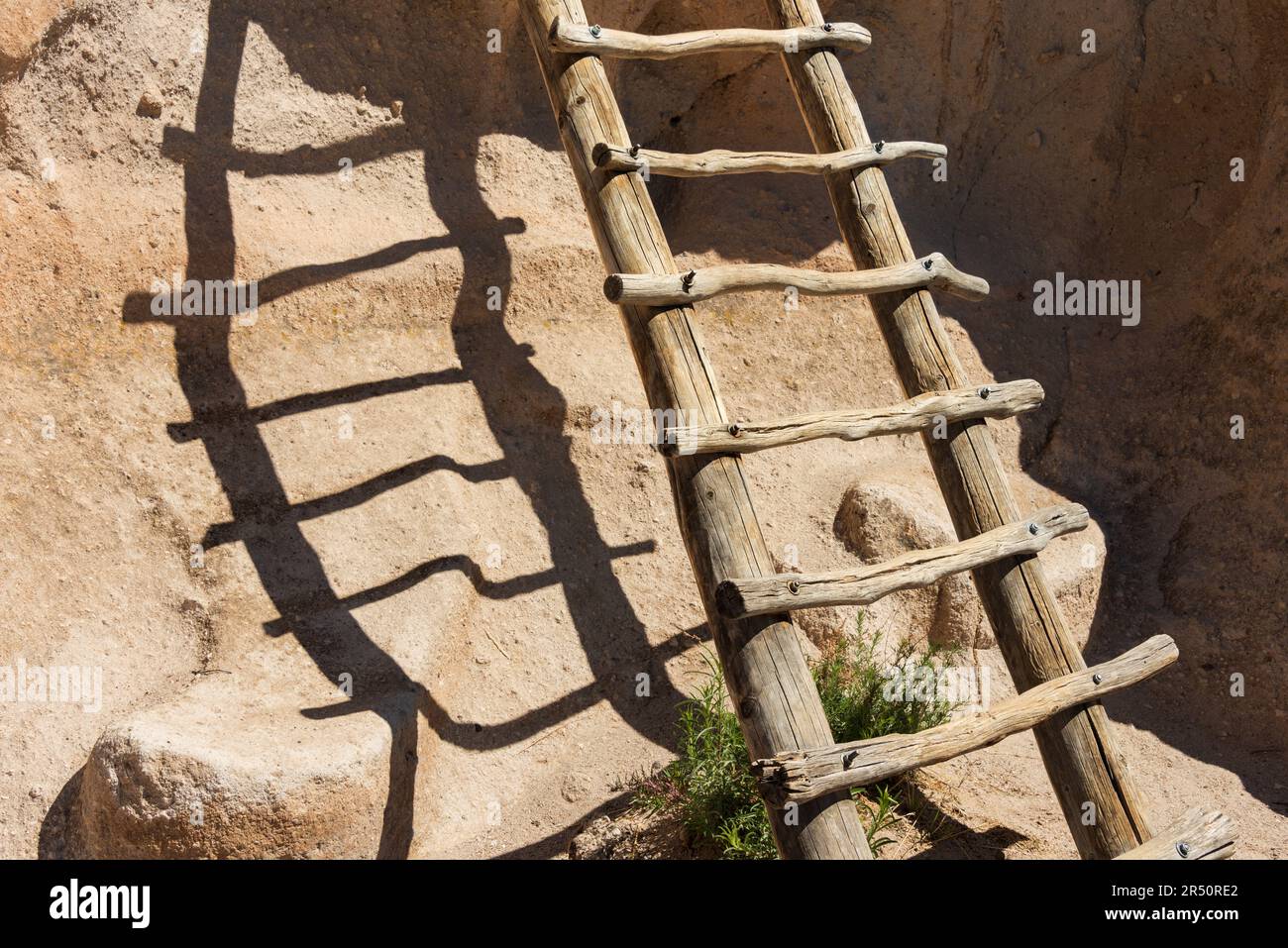 Bandelier National Monument, Nationalreservat in New Mexico Stockfoto