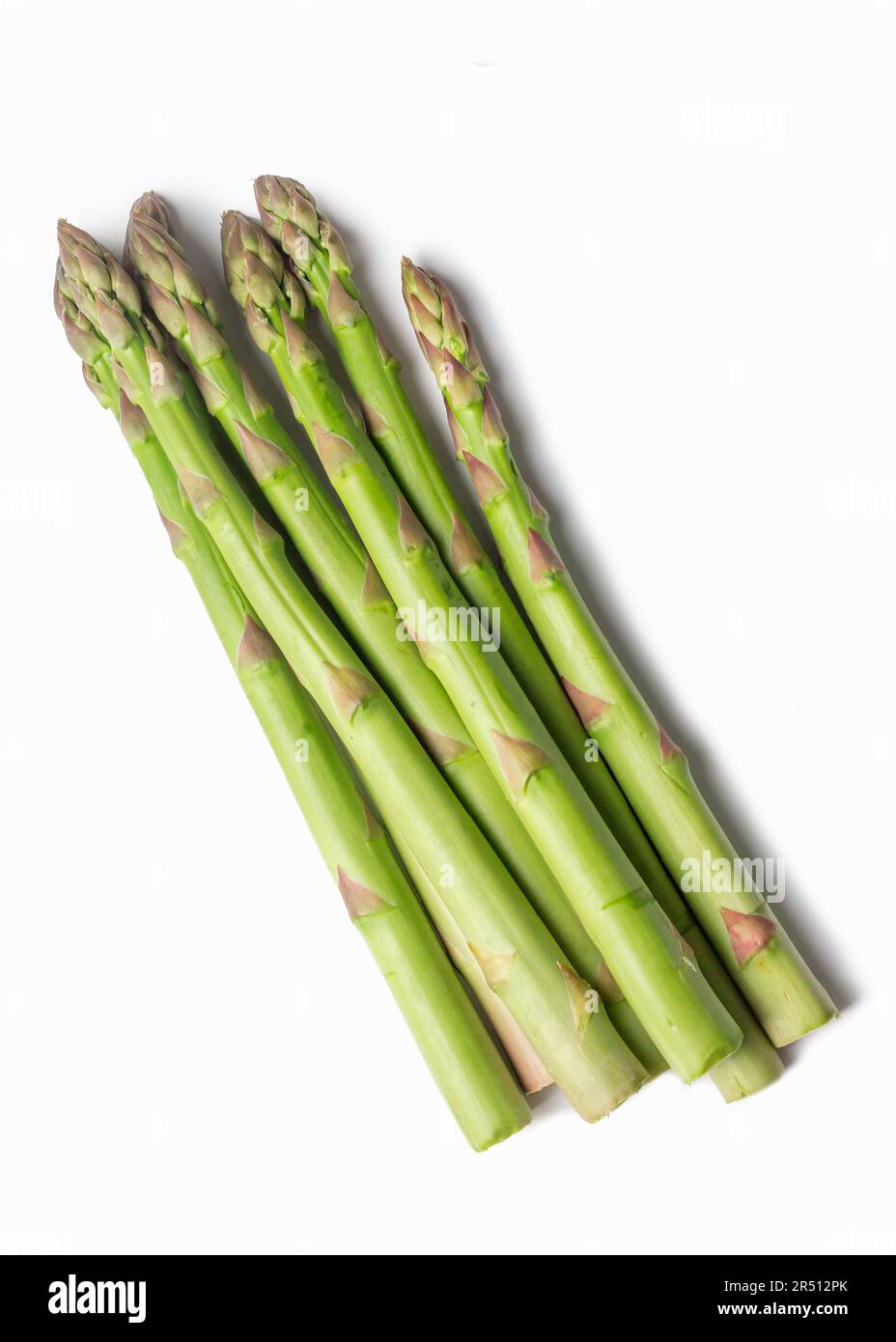 Grüner Spargel Stockfoto