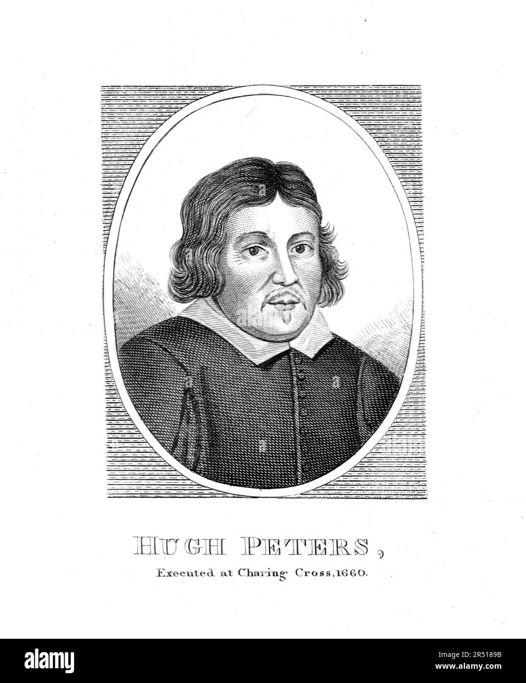 Hugh Peters (1660) – englischer Prediger, politischer Berater und parlamentarischer Soldat. Der Regizid von König Karl I. Stockfoto