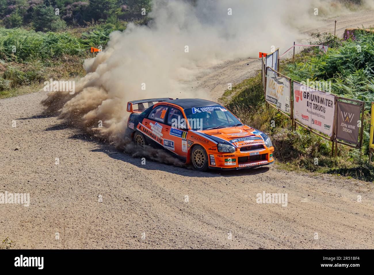 2022 Grampian Forest Rally BRC/SRC Stockfoto