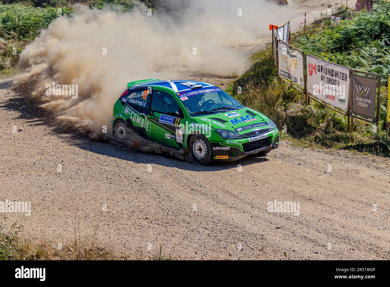 2022 Grampian Forest Rally BRC/SRC Stockfoto