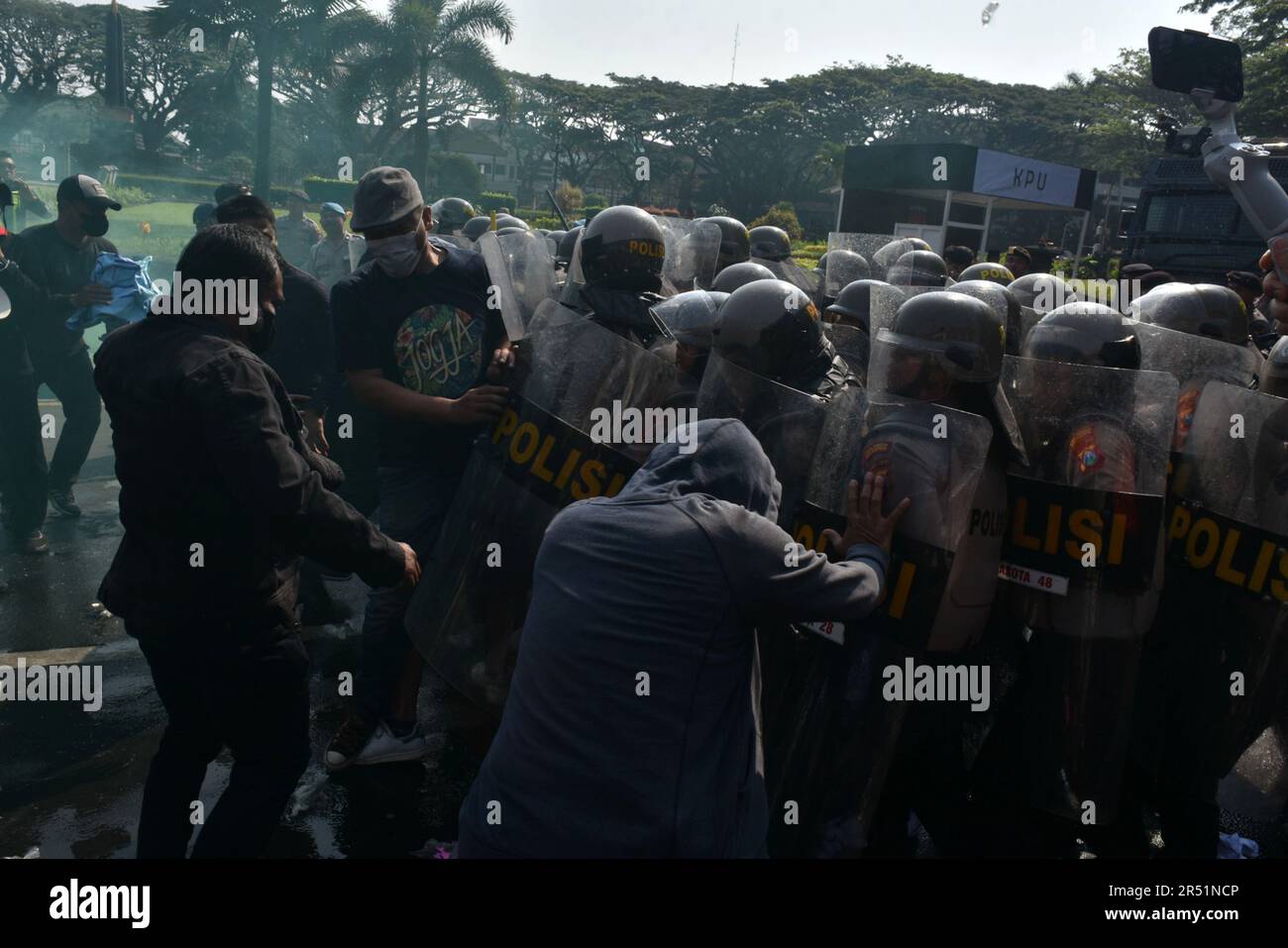 Malang, Ost-Java, Indonesien. 31. Mai 2023. Die indonesische Aufruhr ...